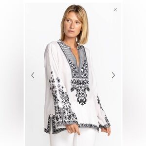 NWT Johnny Was Natural Tempest Blouse XS